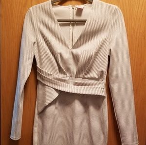 Selfie Leslie Striped bodycon dress size S